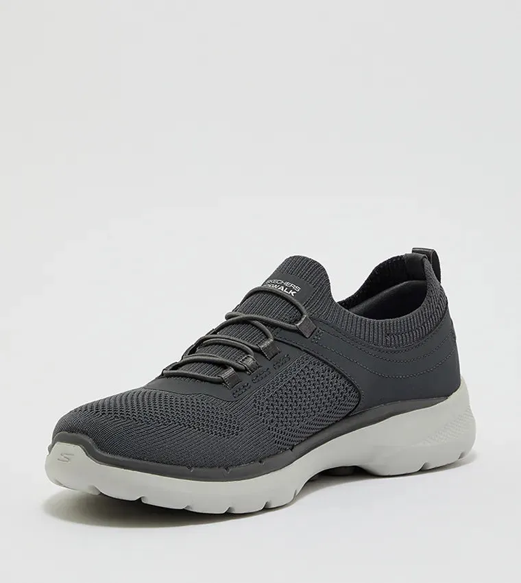 Skechers Go Walk Lace-Up Walking Shoes 124509-CHAR