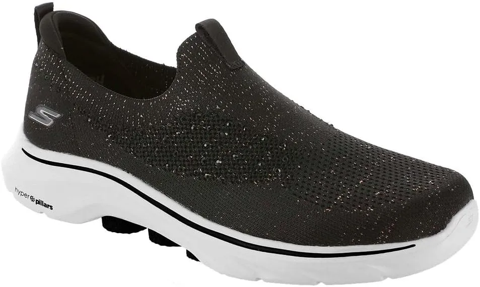 Skechers Women's Go Walk 7 Bling Sneaker