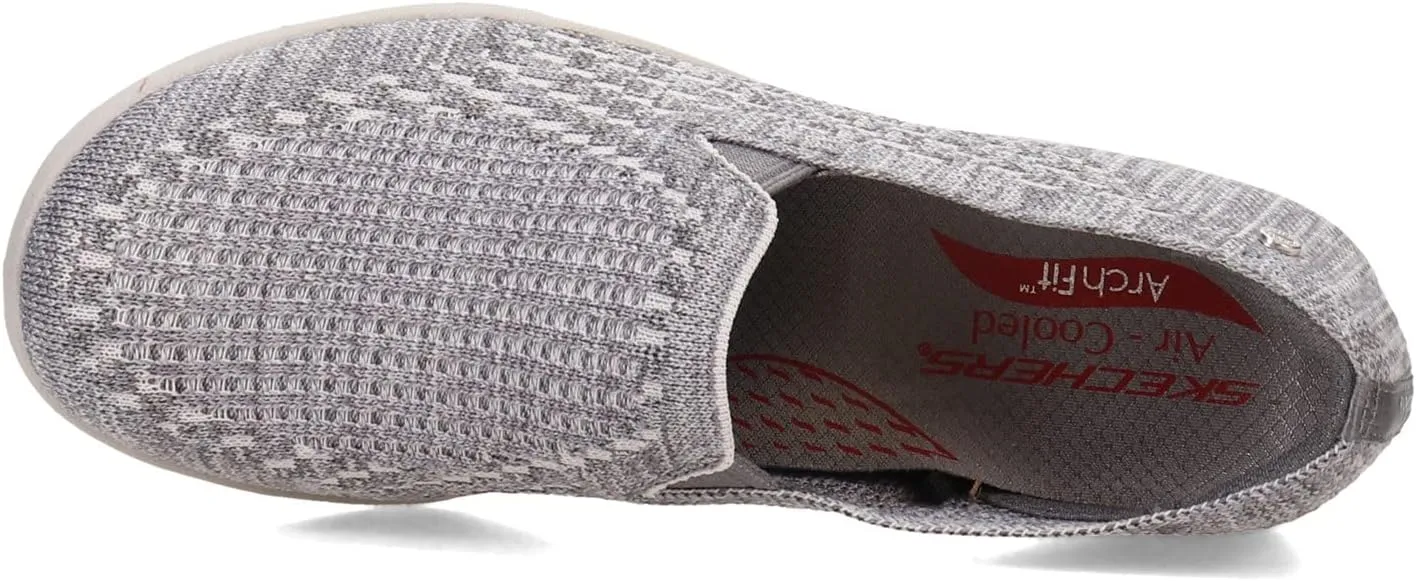 Skechers Women's Newbury Street-Easily Adored Sneaker