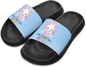 Slides for Girls Slides for Girls Toddler Slippers Shower Bathroom Non-Slip Open Toe Super Comfy Home House Slide Sandals