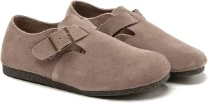 Slip On Shoes Women Soft Leather Mules Cork Footbed Home Clogs Arch Support Potato Shoes with Adjustable Buckle