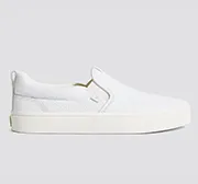SLIP-ON White Premium Leather Sneaker