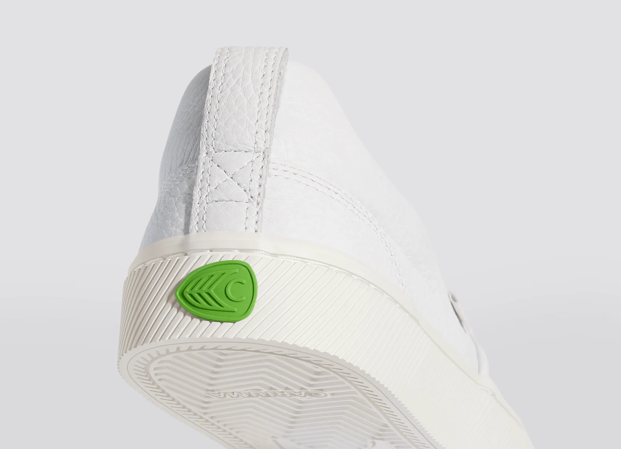 SLIP-ON White Premium Leather Sneaker