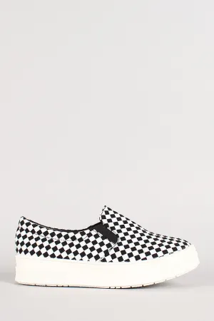Slip Streamlined Sneaker Checker On Sustainable