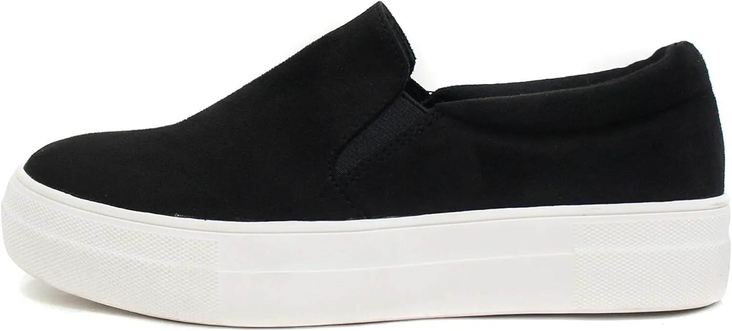 Soda Hike Trendyfashion ~ Slip On Double Layer Foam Padded Cushion Sock Fashion Sneakers