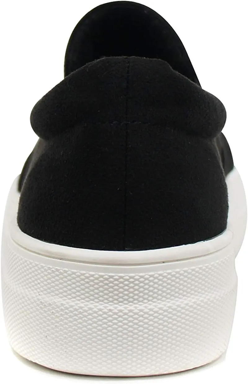 Soda Hike Trendyfashion ~ Slip On Double Layer Foam Padded Cushion Sock Fashion Sneakers