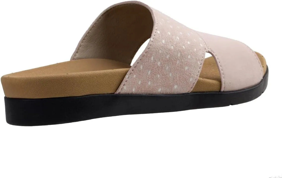 Spenco Women's Dawn Ostrich Slide Sandal