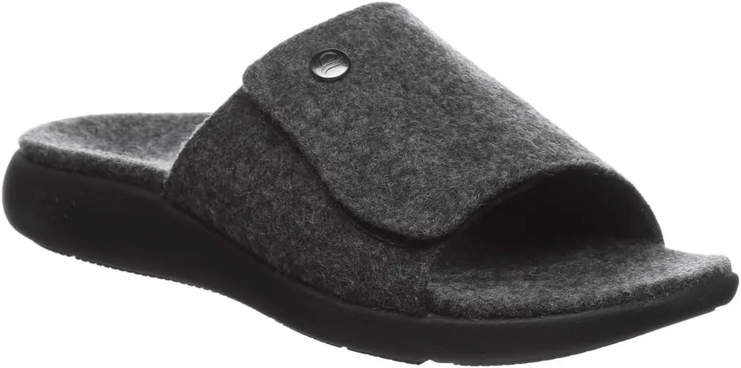 Strole Den Women's Wool Slippers with Orthotic Arch Support