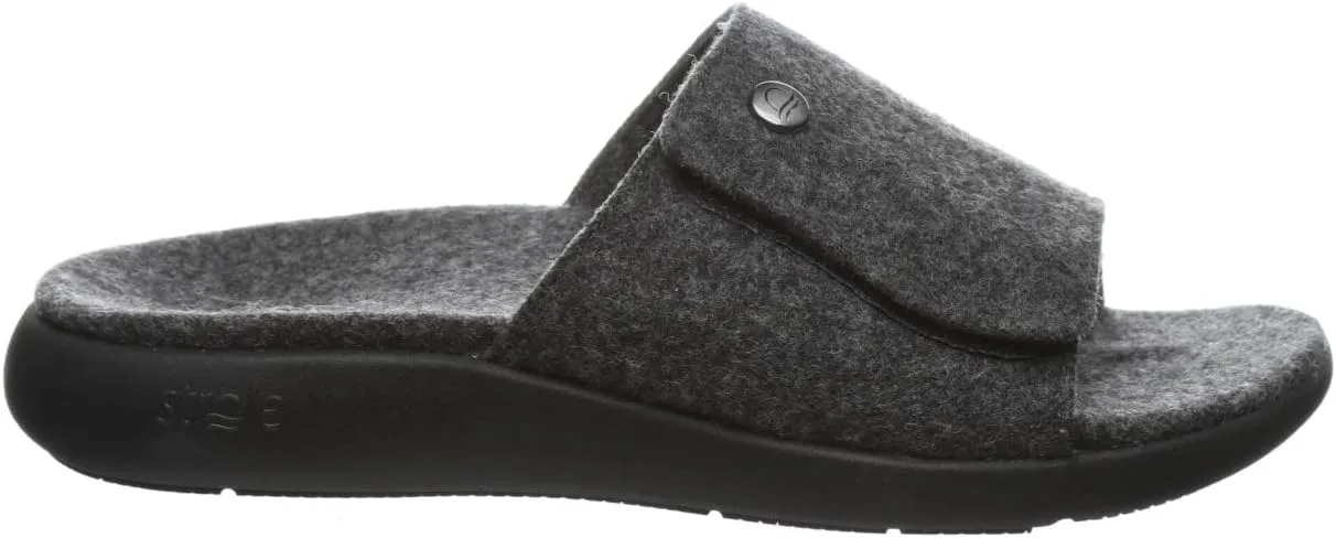 Strole Den Women's Wool Slippers with Orthotic Arch Support