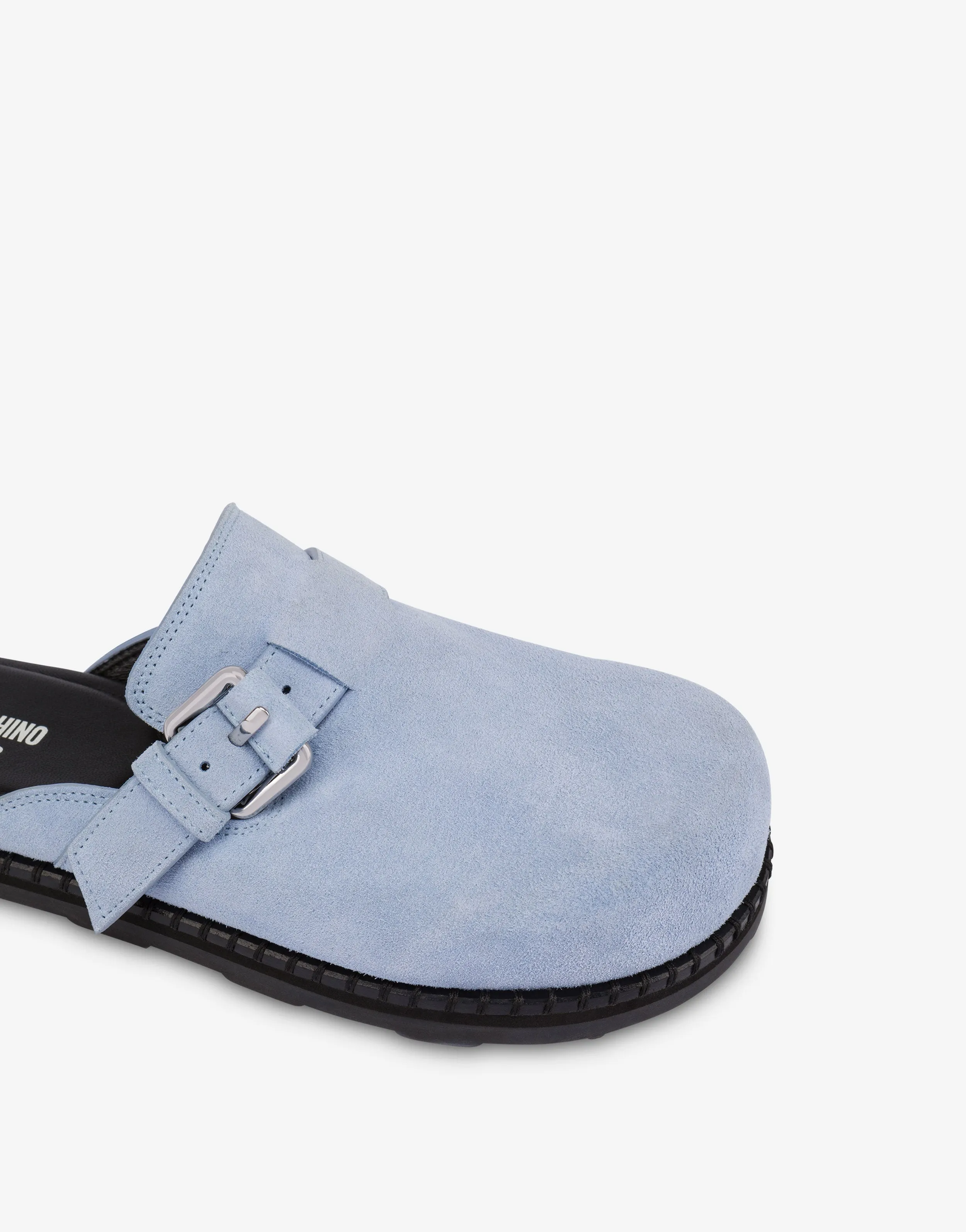 Suede Mules