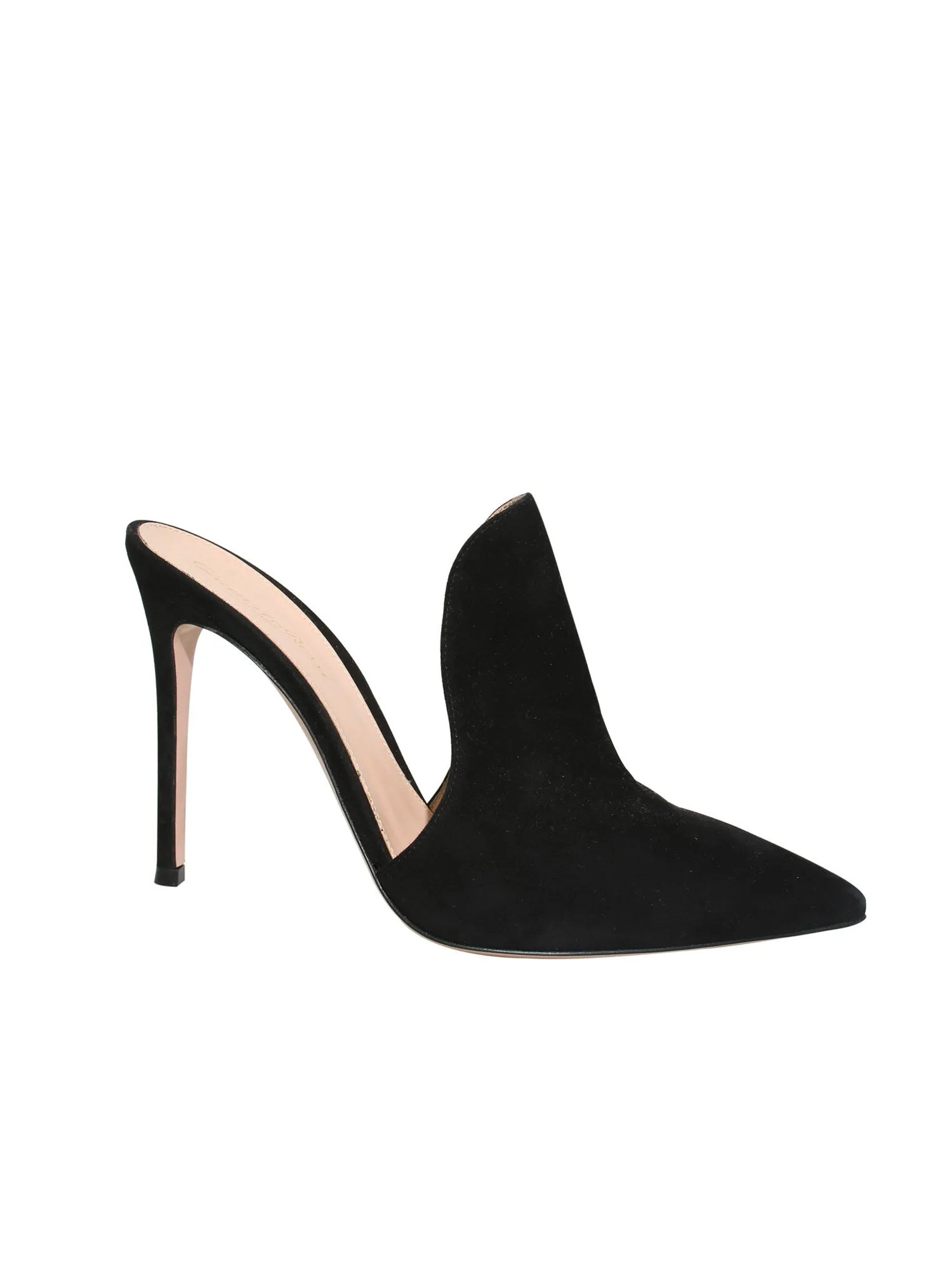 Suede Mules