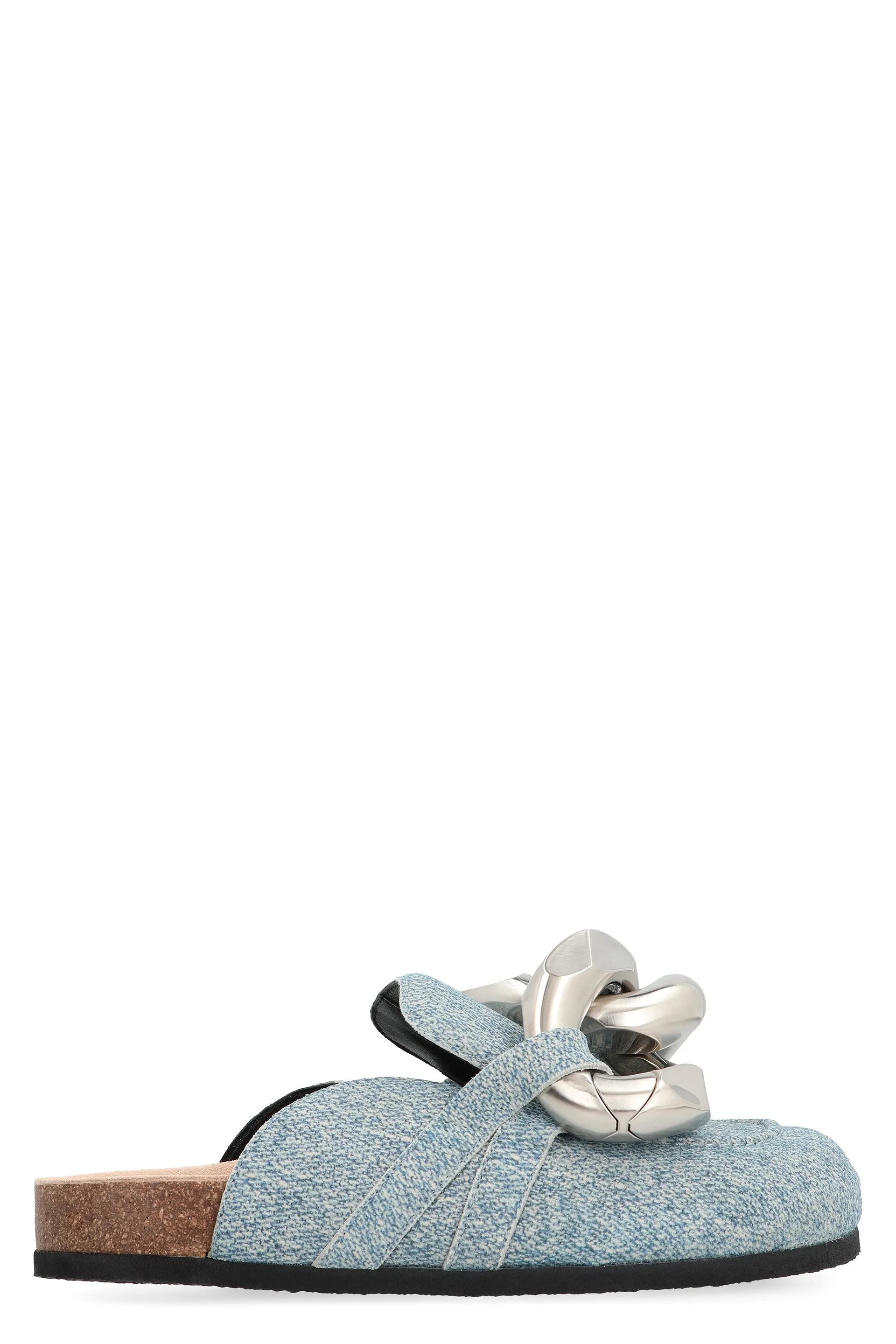 Suede mules