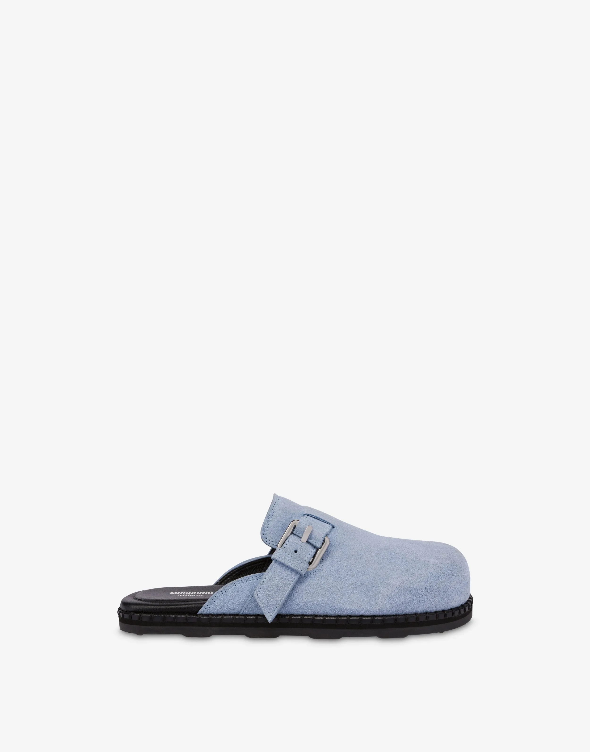 Suede Mules