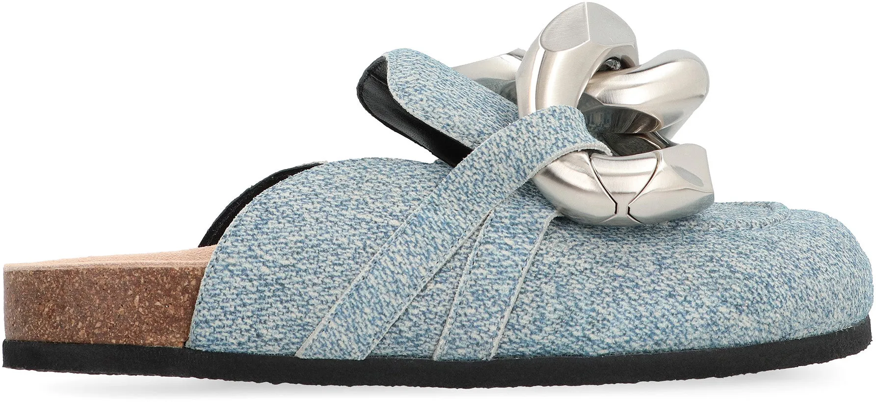 Suede mules