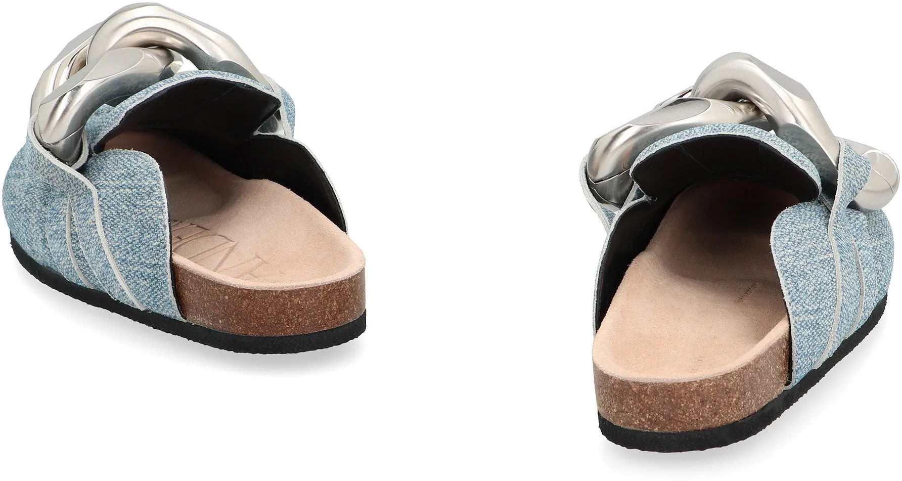 Suede mules