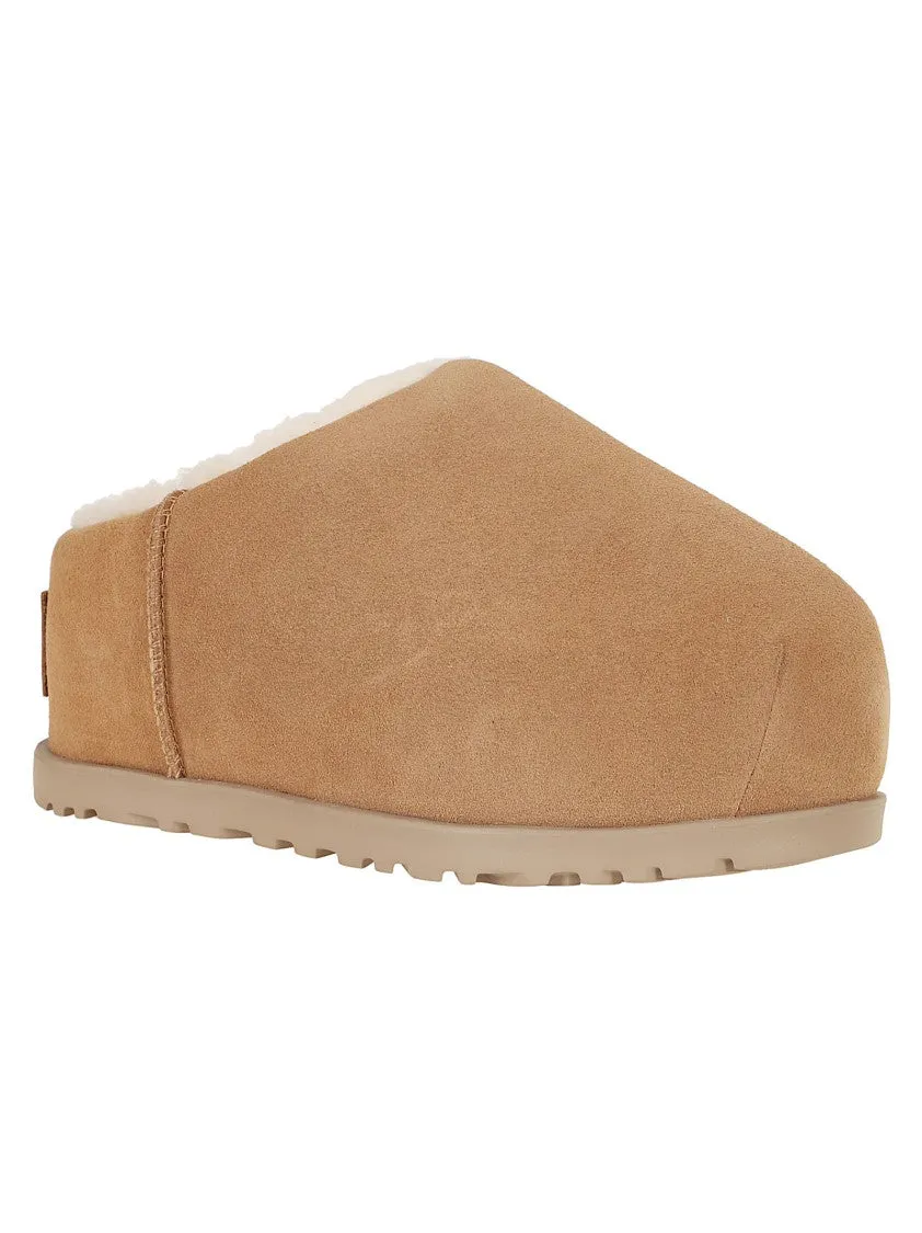 Suede Pump Slippers