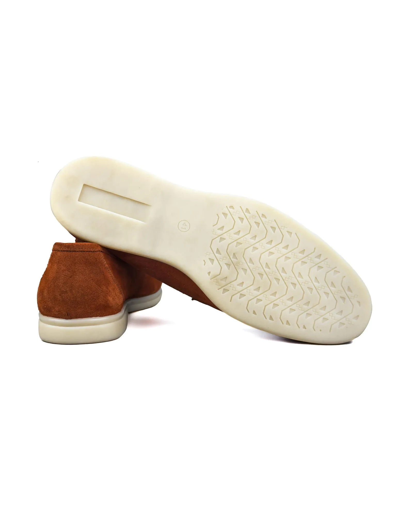 T-Allegro Cinnamon Brown Genuine Suede Leather Men's Loafer Shoe
