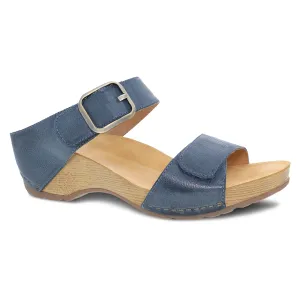 Tanya Blue Milled Burnished