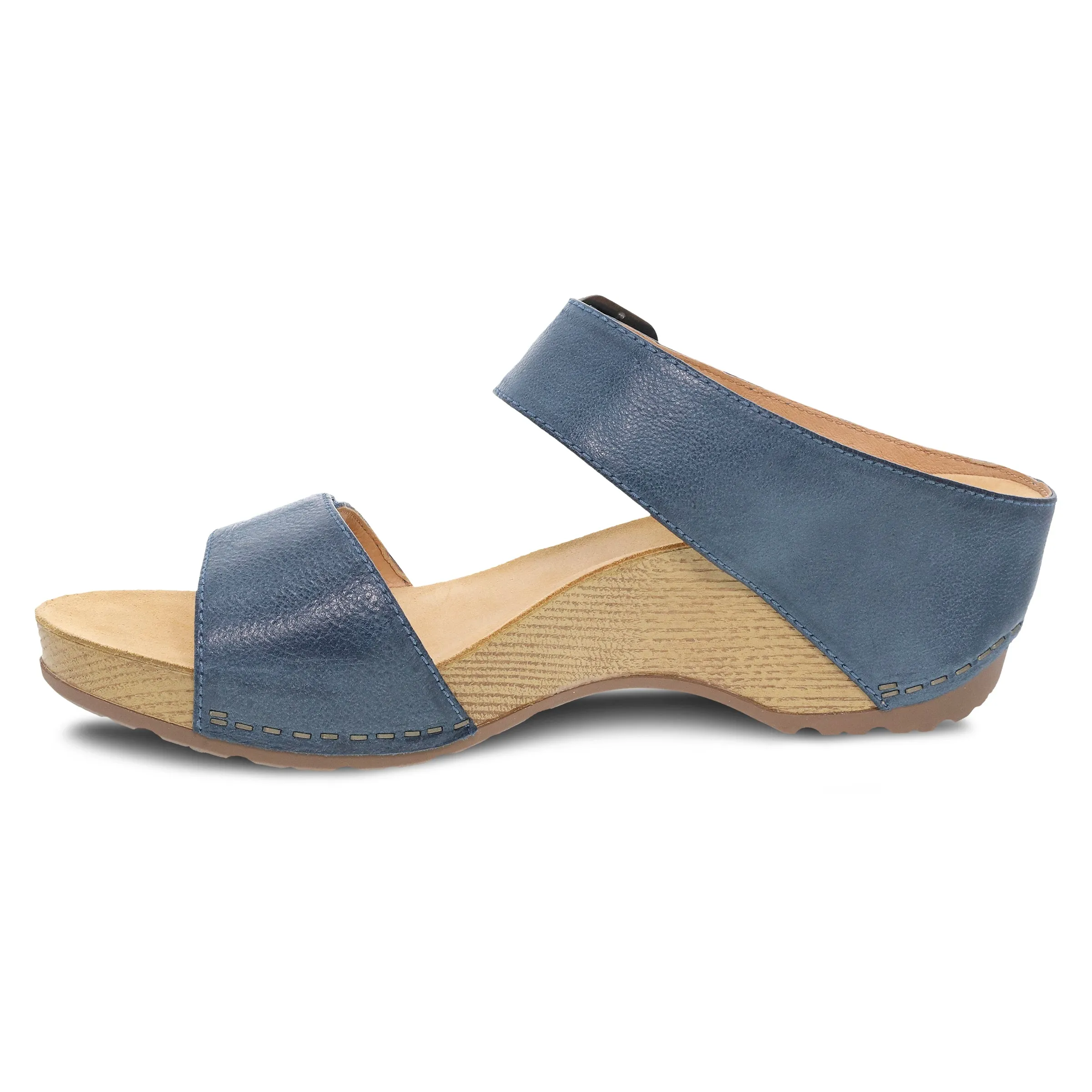 Tanya Blue Milled Burnished