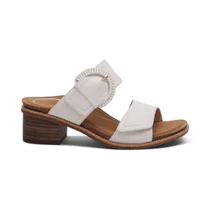 Tatiana Arch Support Heel Block Wedge Ivory