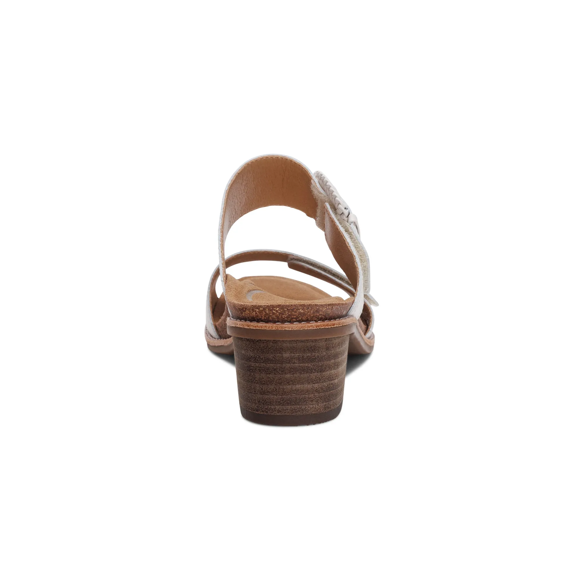 Tatiana Arch Support Heel Block Wedge Ivory