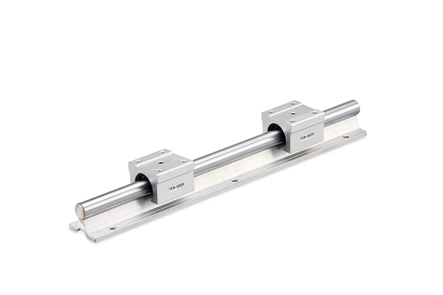 TEN-HIGH SBR35 2500mm Linear Guide Rail Linear Motion Slide Rails, for CNC Machine and 3D Printer, 1pcs Rail   2pcs SBR35UU Blocks Bearing