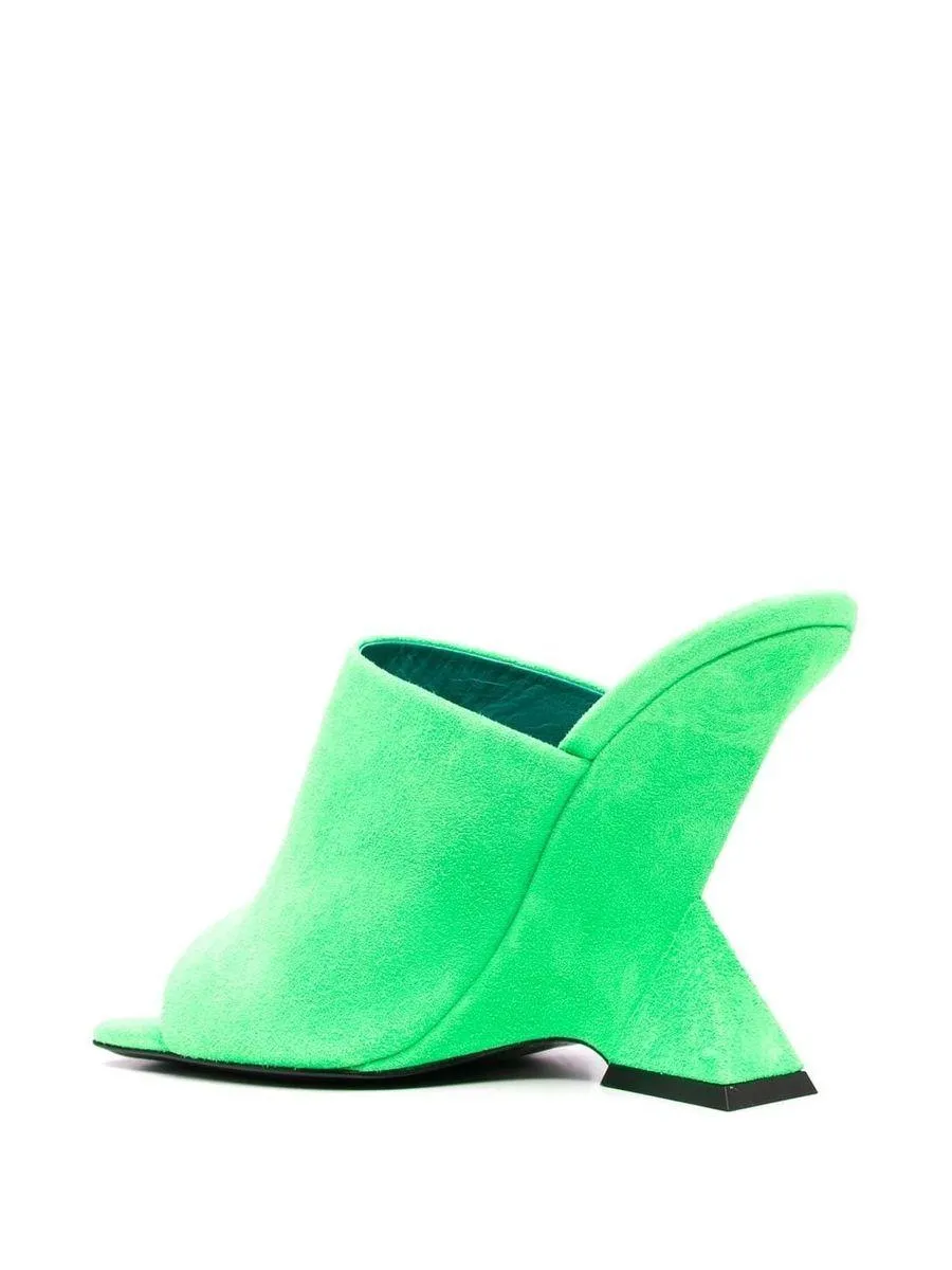 The Attico Cheope Suede Mules