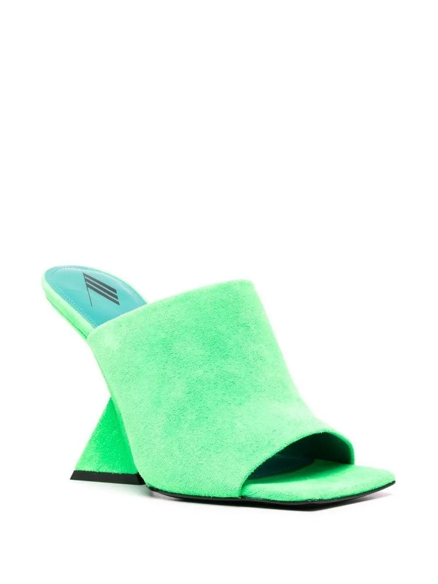 The Attico Cheope Suede Mules