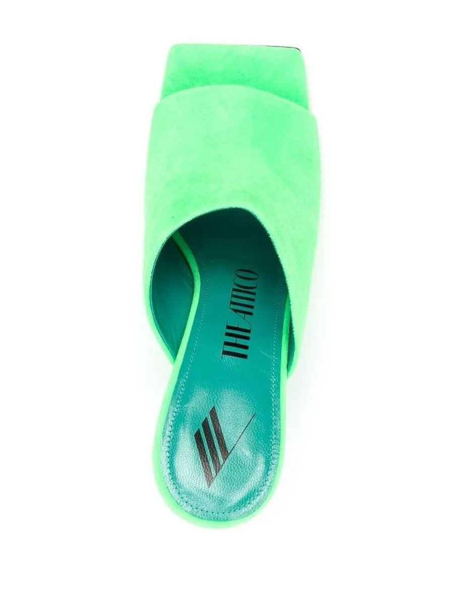 The Attico Cheope Suede Mules