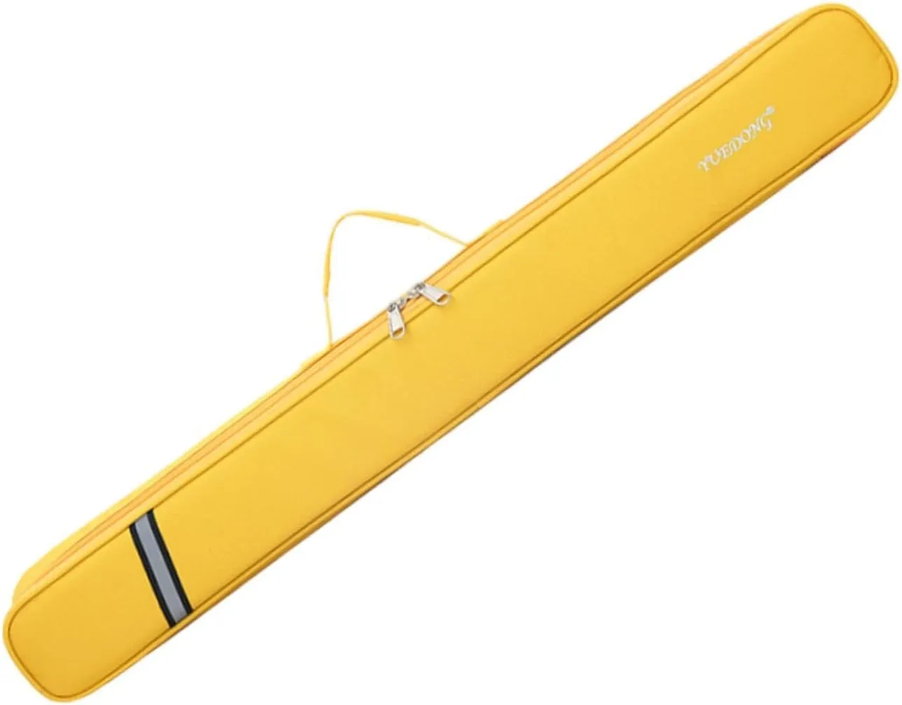 Thickened Bamboo Flute Bag Musicians Fashionable Crossbody Bag Flute Storage Bag, Yellow