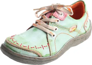 TMA EYES Hand Stitching Leather Women's Sneaker
