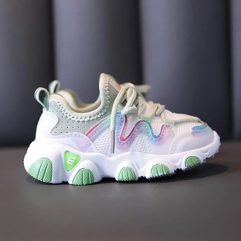 Toddler Boy Extra Wide Shoes Breathable Girls Infant Shoes Lace Up Baby Toddler Mesh Kids Soft High Top Shoes for Girls