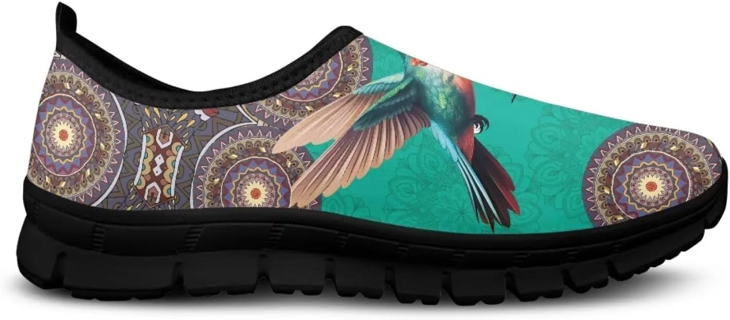 Tribal Women's Slip On Casual Loafers Lightweight Comfort Breathable Mesh Low-Cut Workout Anti-Skid Shoes for Walking Running Athletic Gym Sneakers US Size5.5-11.5