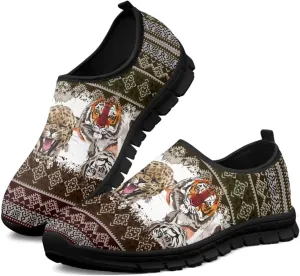 Tribal Womens Slip On Sneakers Lightweight Walking Shoes Casual Non-Slip Tennis Sneakers for Gym Work Travel US Size5.5-11.5