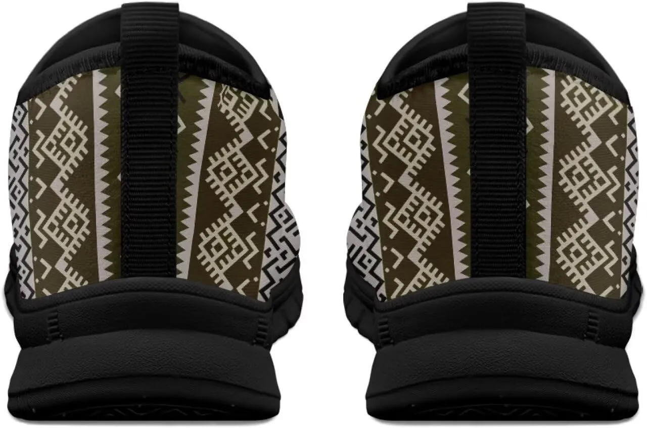 Tribal Womens Slip On Sneakers Lightweight Walking Shoes Casual Non-Slip Tennis Sneakers for Gym Work Travel US Size5.5-11.5