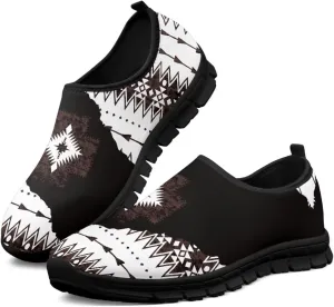 Tribal Womens Slip On Sneakers Lightweight Walking Shoes Casual Non-Slip Tennis Sneakers for Gym Work Travel US Size5.5-11.5