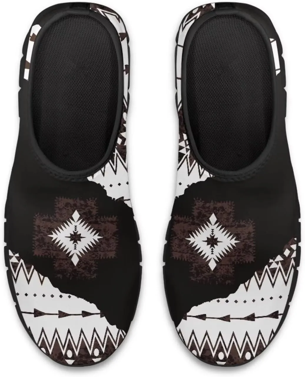 Tribal Womens Slip On Sneakers Lightweight Walking Shoes Casual Non-Slip Tennis Sneakers for Gym Work Travel US Size5.5-11.5