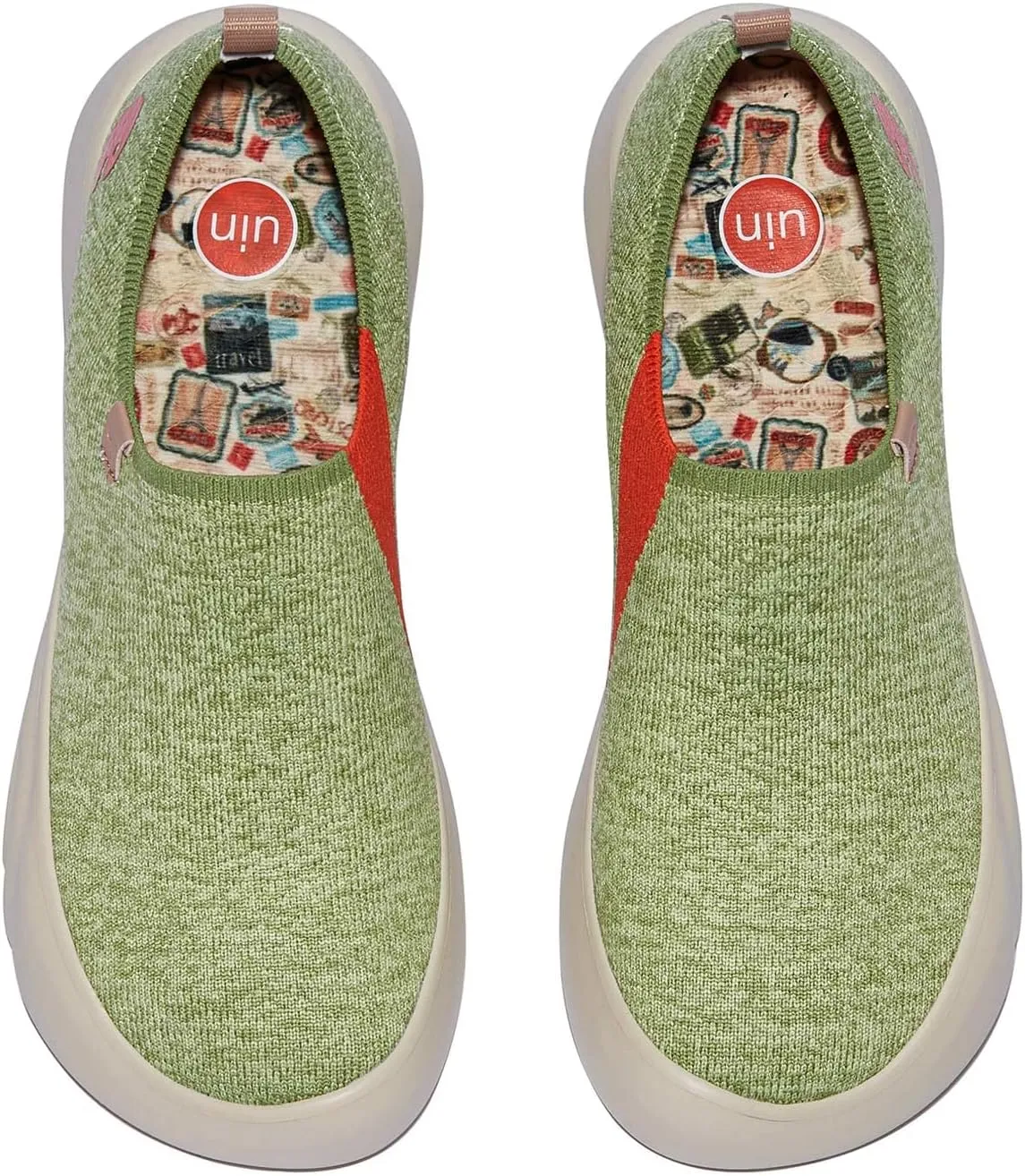 UIN Women's Art Travel Walking Shoes Slip On Casual Lightweight Fashion Sneaker Toledo ⅩⅤ