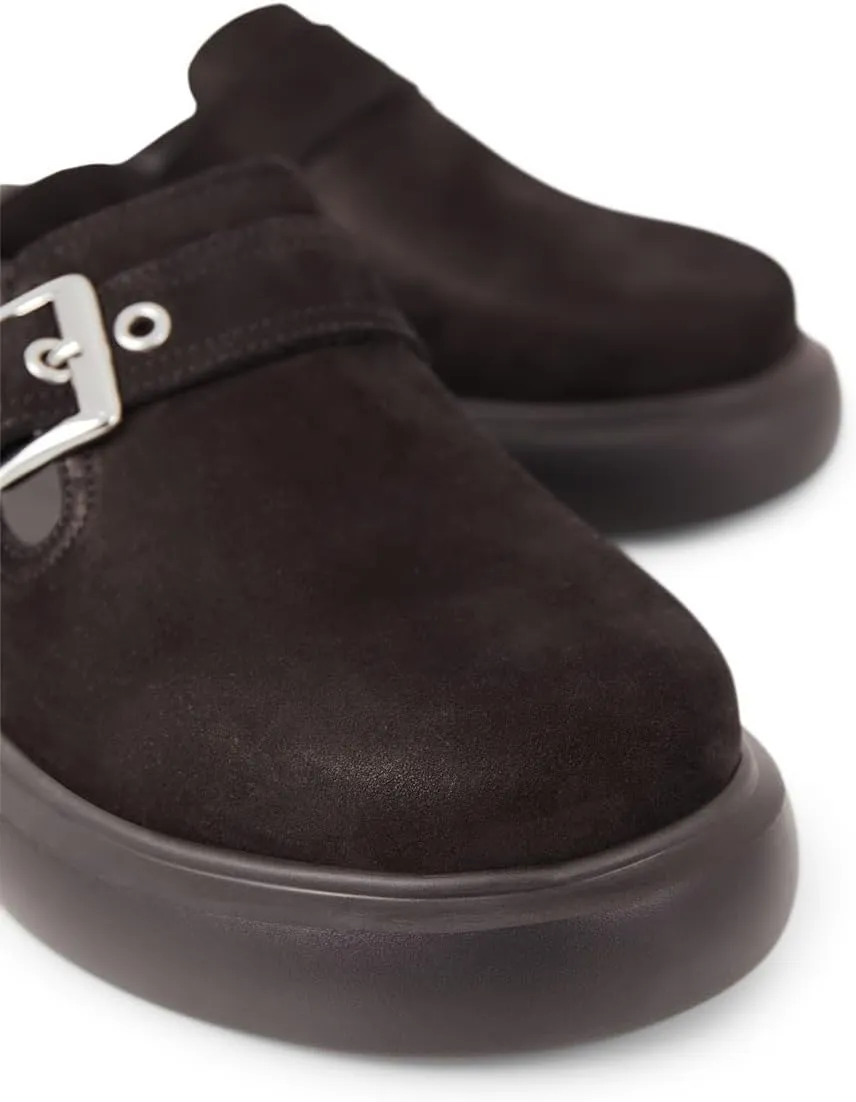 Vagabond Women's Blenda Leather Buckle Mules Uwabaki Shoe