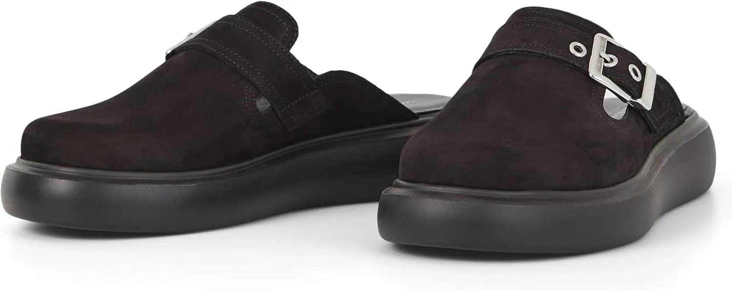 Vagabond Women's Blenda Leather Buckle Mules Uwabaki Shoe