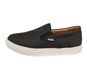 Venettini  Black Gum Slip On Sneaker Skyler