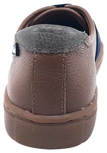 Venettini Boy's Dark Tan Zane Slip-On Sneaker