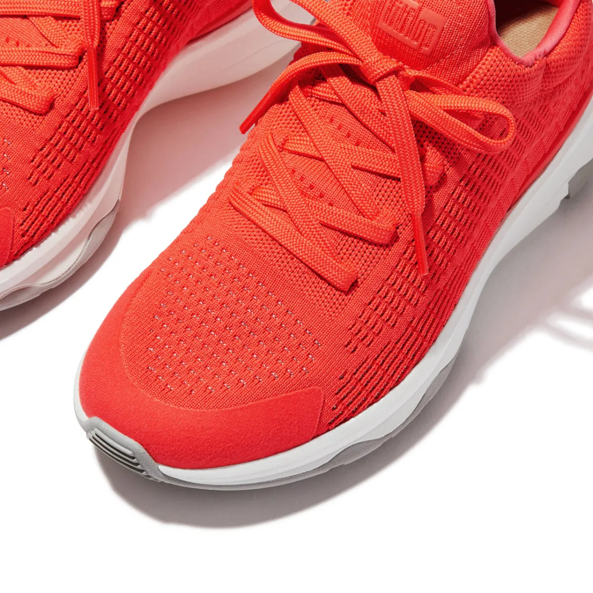 VITAMIN FFX Neon Reflective Knit Sports Sneakers