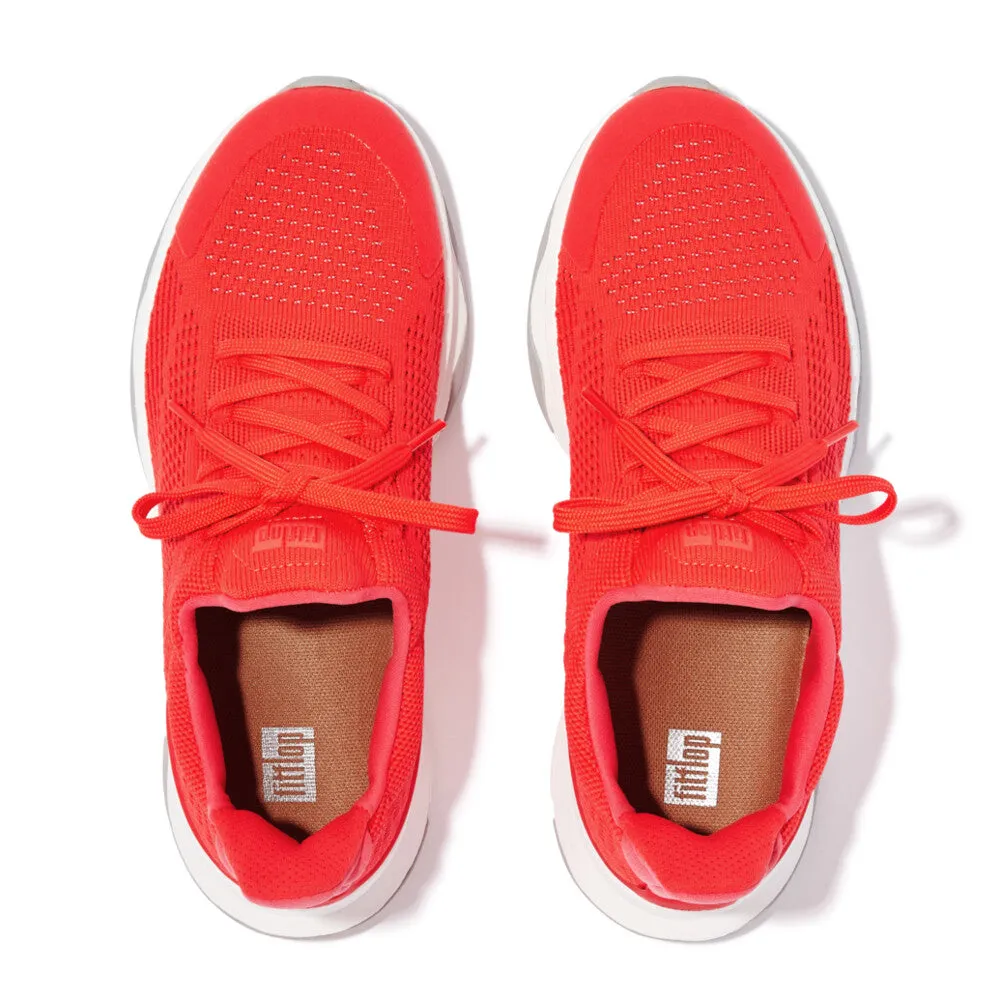 VITAMIN FFX Neon Reflective Knit Sports Sneakers