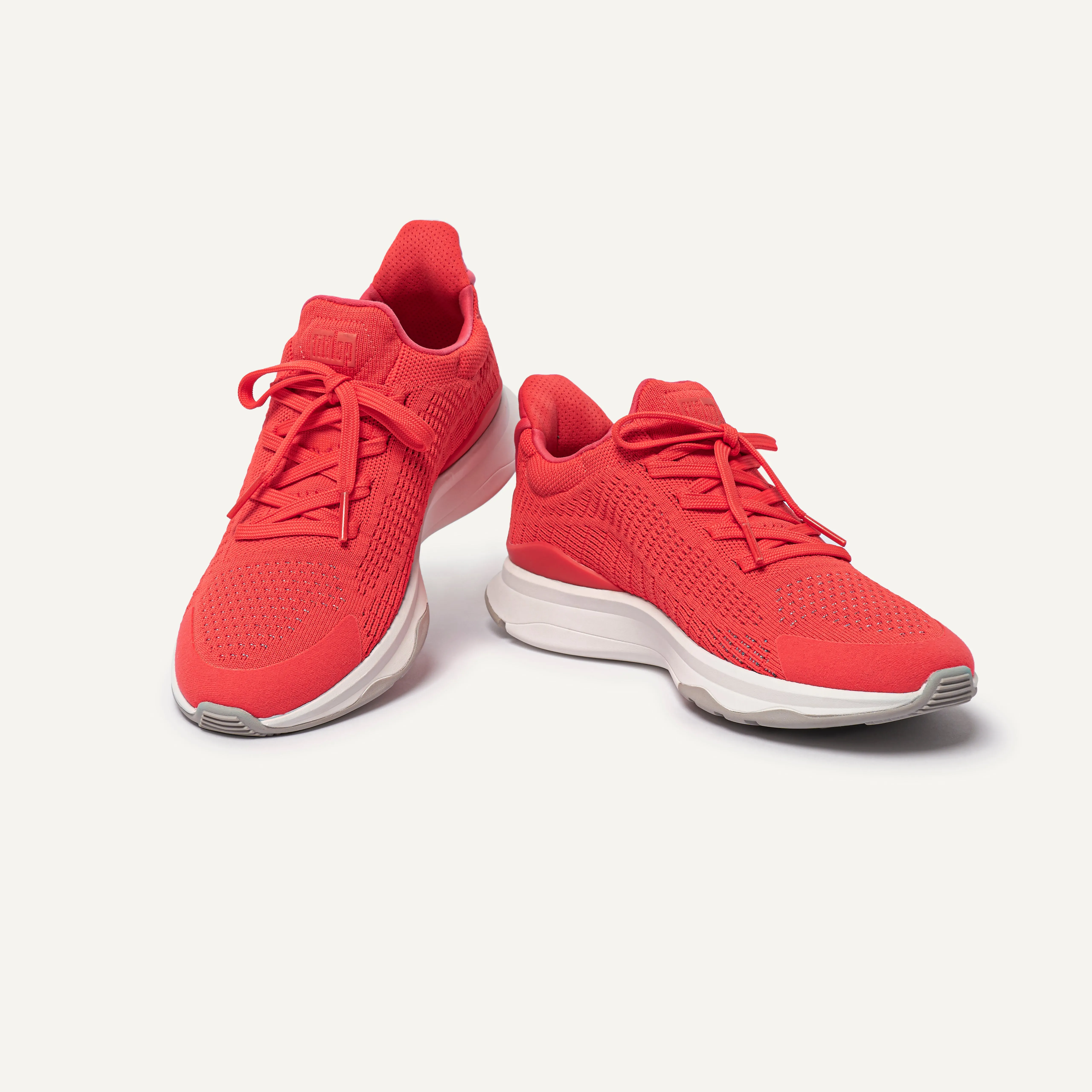 VITAMIN FFX Neon Reflective Knit Sports Sneakers