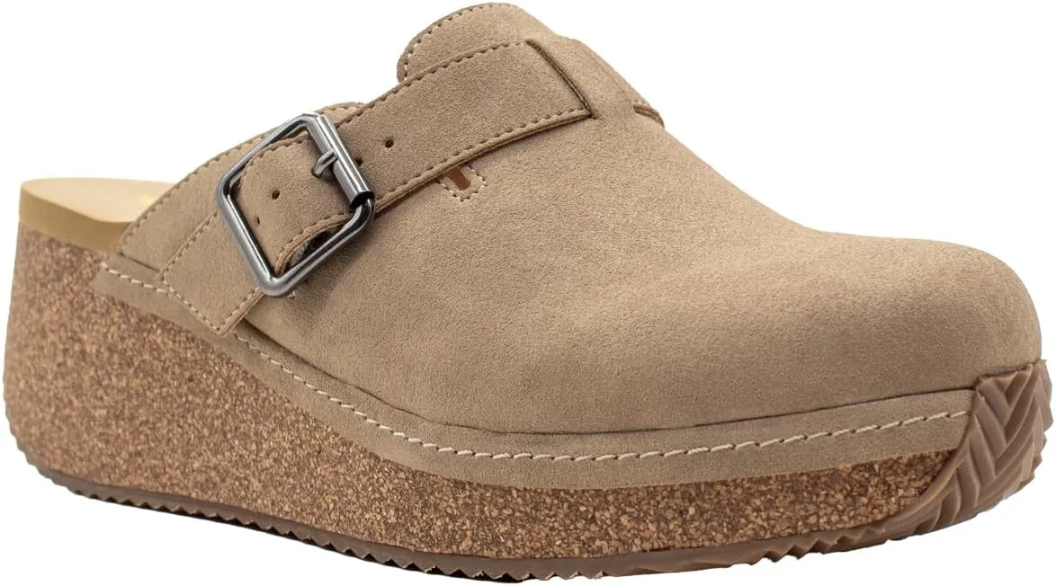 VOLATILE Womens Thayer Clog Mules Casual