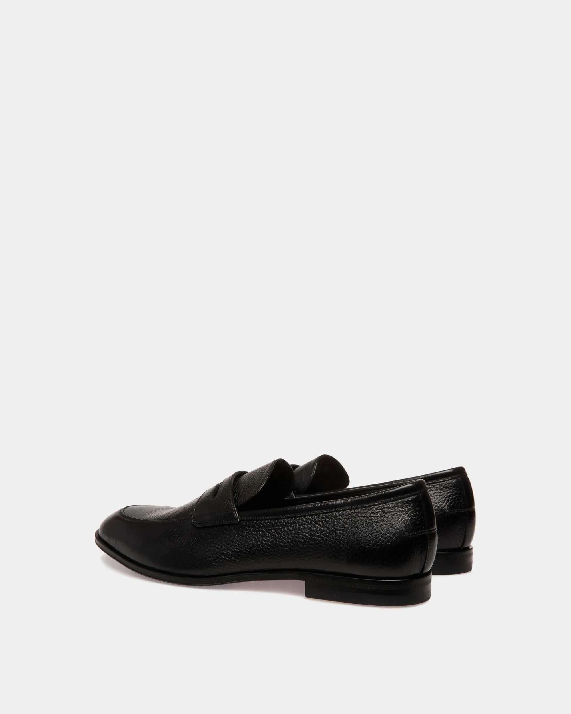 Webb Leather Loafers In Black