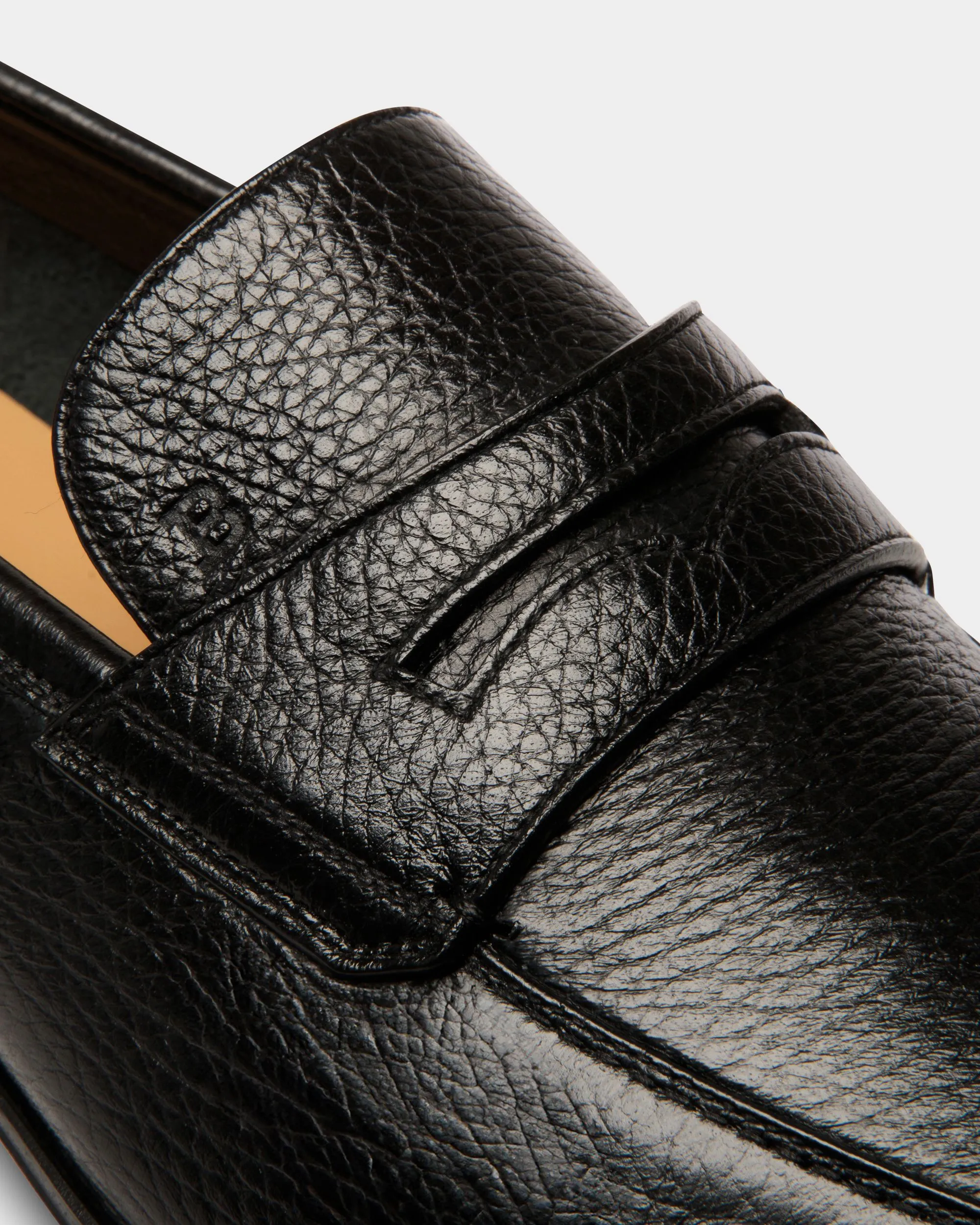 Webb Leather Loafers In Black