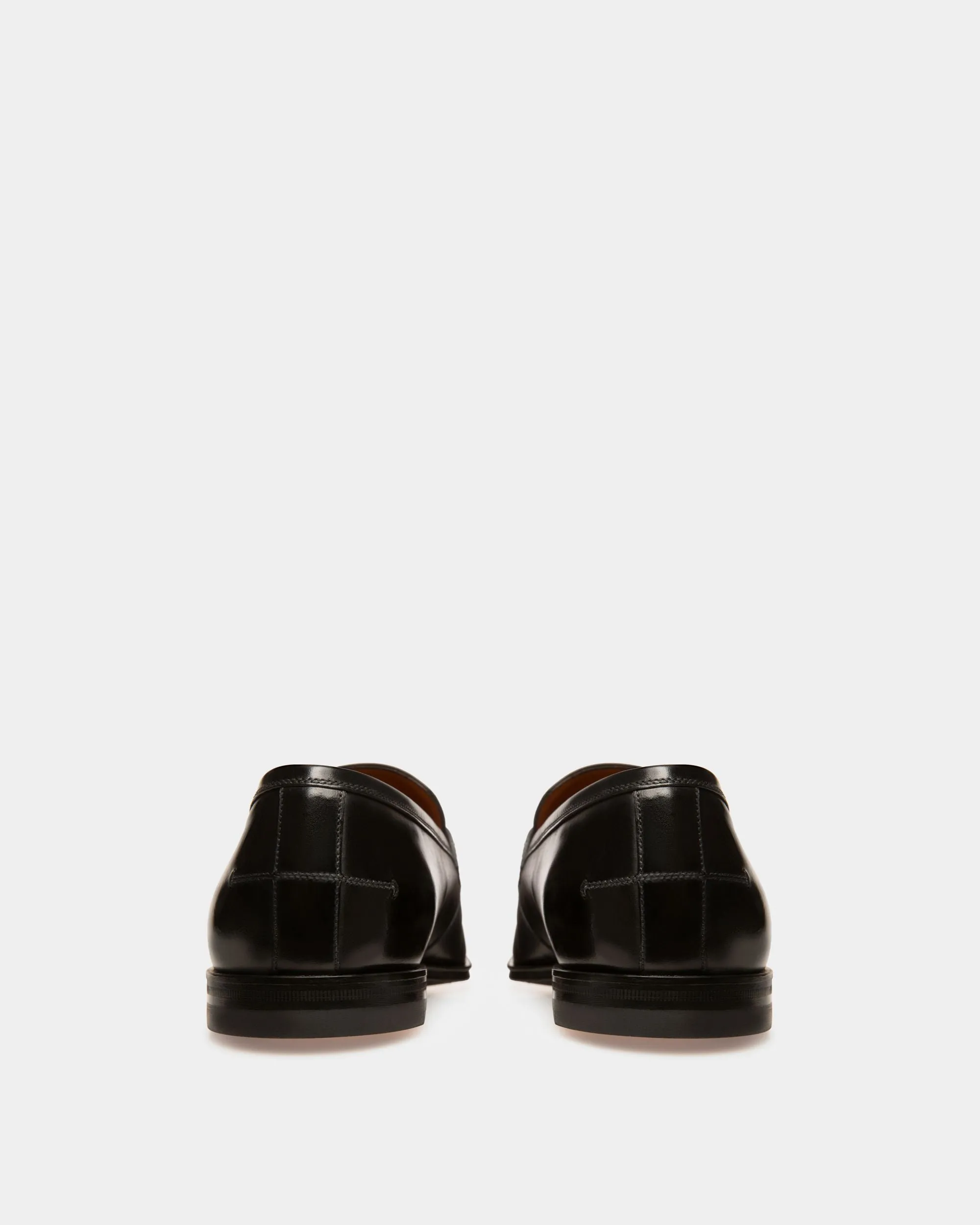 Webb Men's Calf Leather Penny Loafer In Black