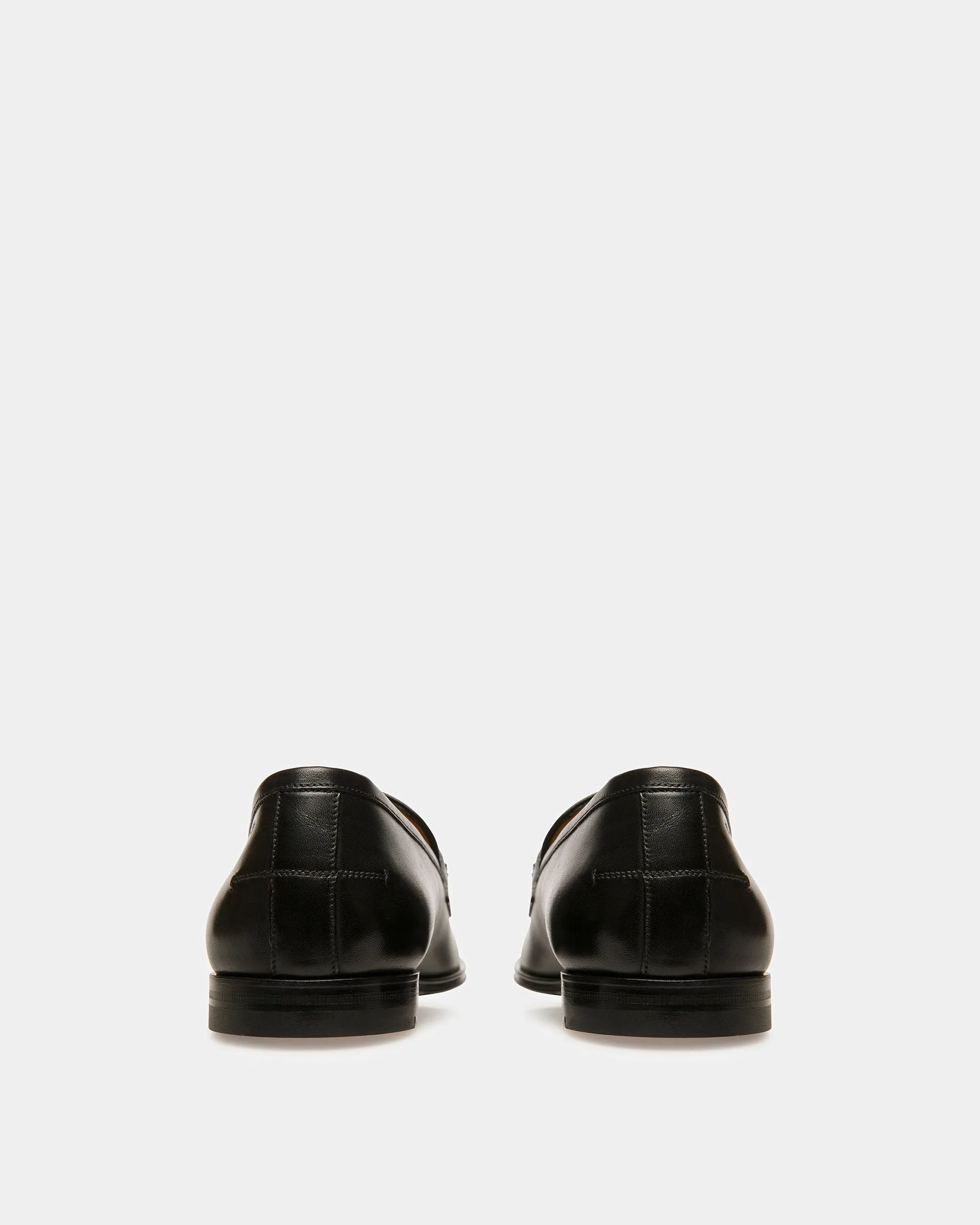 Westro Leather Loafers In Black